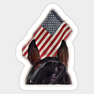 2 Ear Salute Sticker